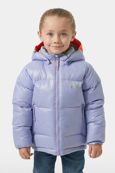 Girls Jacket - Ski Helly Hansen Isfjord Down Jacket Bright Lavender