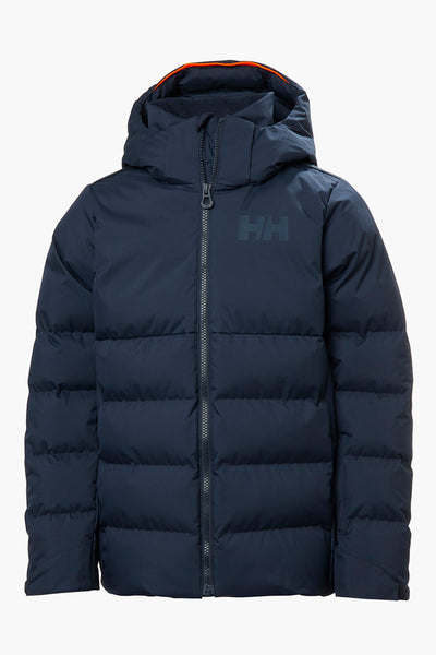 Boys Jacket - Ski Helly Hansen Kvitfjell Race Puffy Jacket Navy