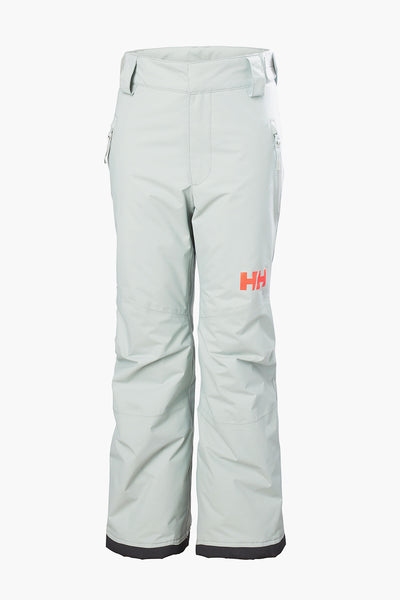 Girls Snowpant Helly Hansen Legendary Green Mist front