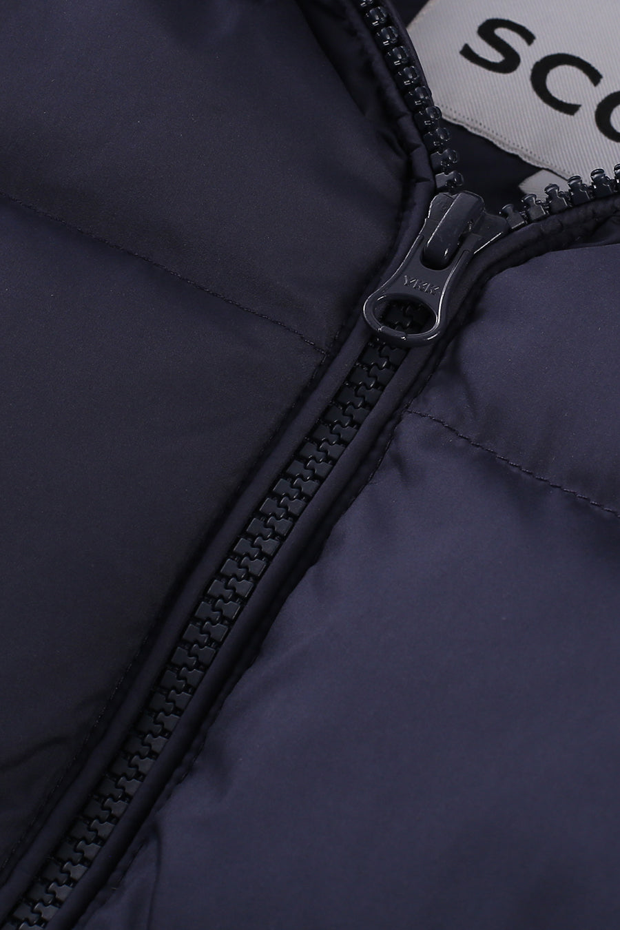 Girls Down Coat Scout Valerie - Navy zipper