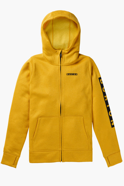 Kids Sweatshirt Burton Snowboards Oak Hoodie Goldenrod Heather