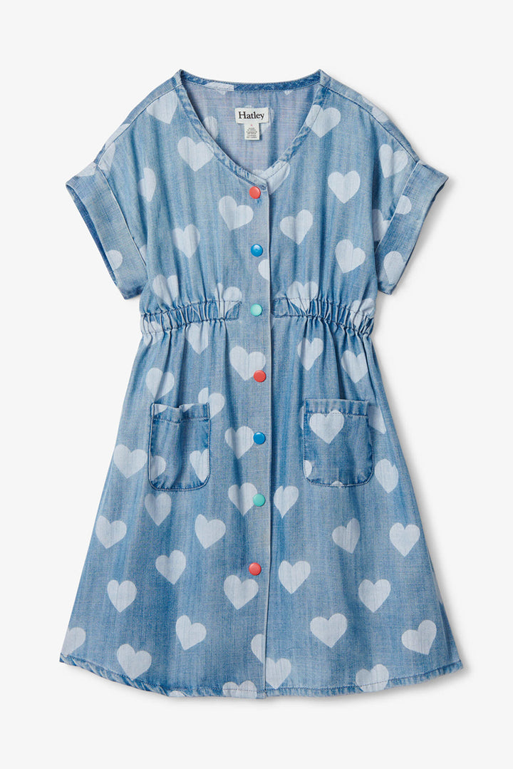 Girls Dress Hatley Hearts Picture Day