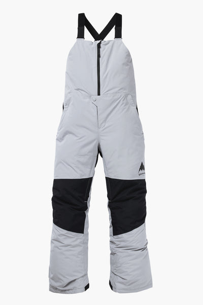 Kids Snowpant Burton Snowboards Skylar Bib Silver Sconce