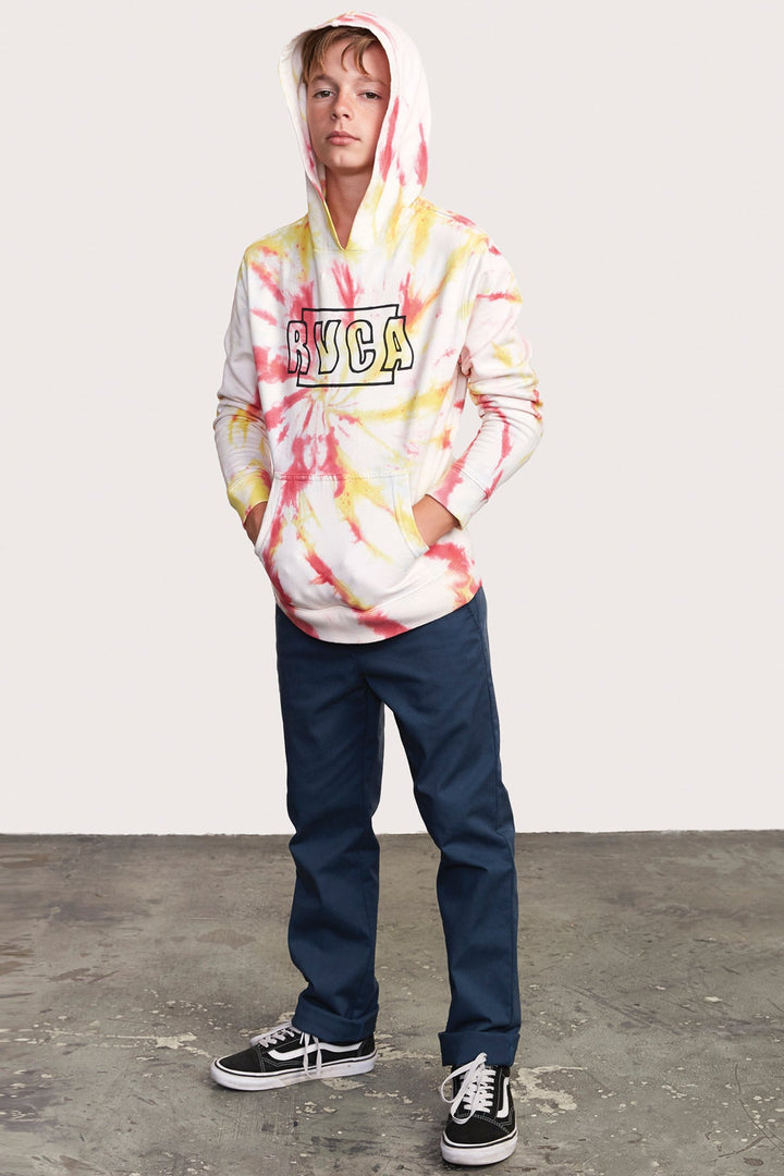 RVCA Switch Tie Dye Boys Hoodie - Multi
