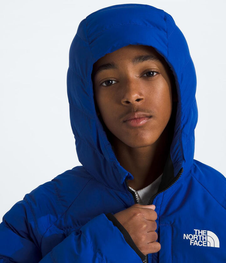 Boys Jacket North Face Reversible Perrito Hooded Jacket zip