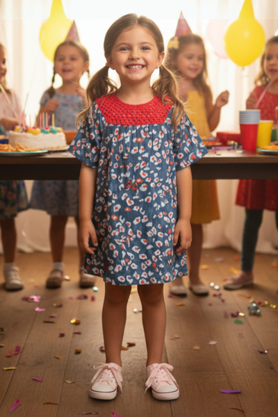 Girls Dress Imoga Selma Flutter