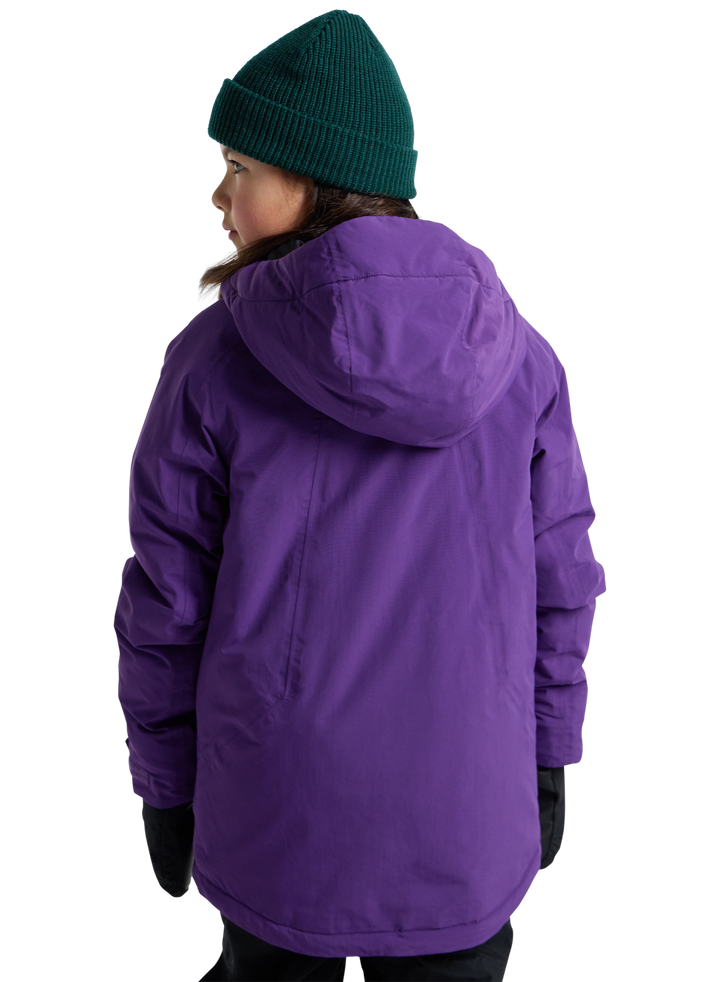 Girls Snow Jacket Burton Snowboards Hillslope Imperial Purple
