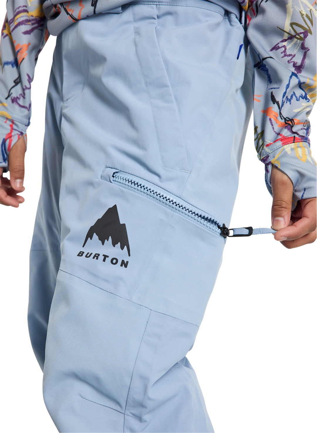 Kids Snowpant Burton Snowboards Skylar Dusty Blue – Mini Ruby