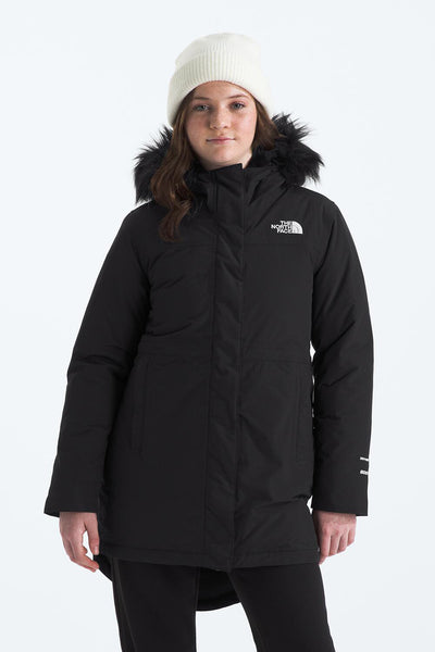 Girls Jacket North Face Arctic Parka Tnf Black