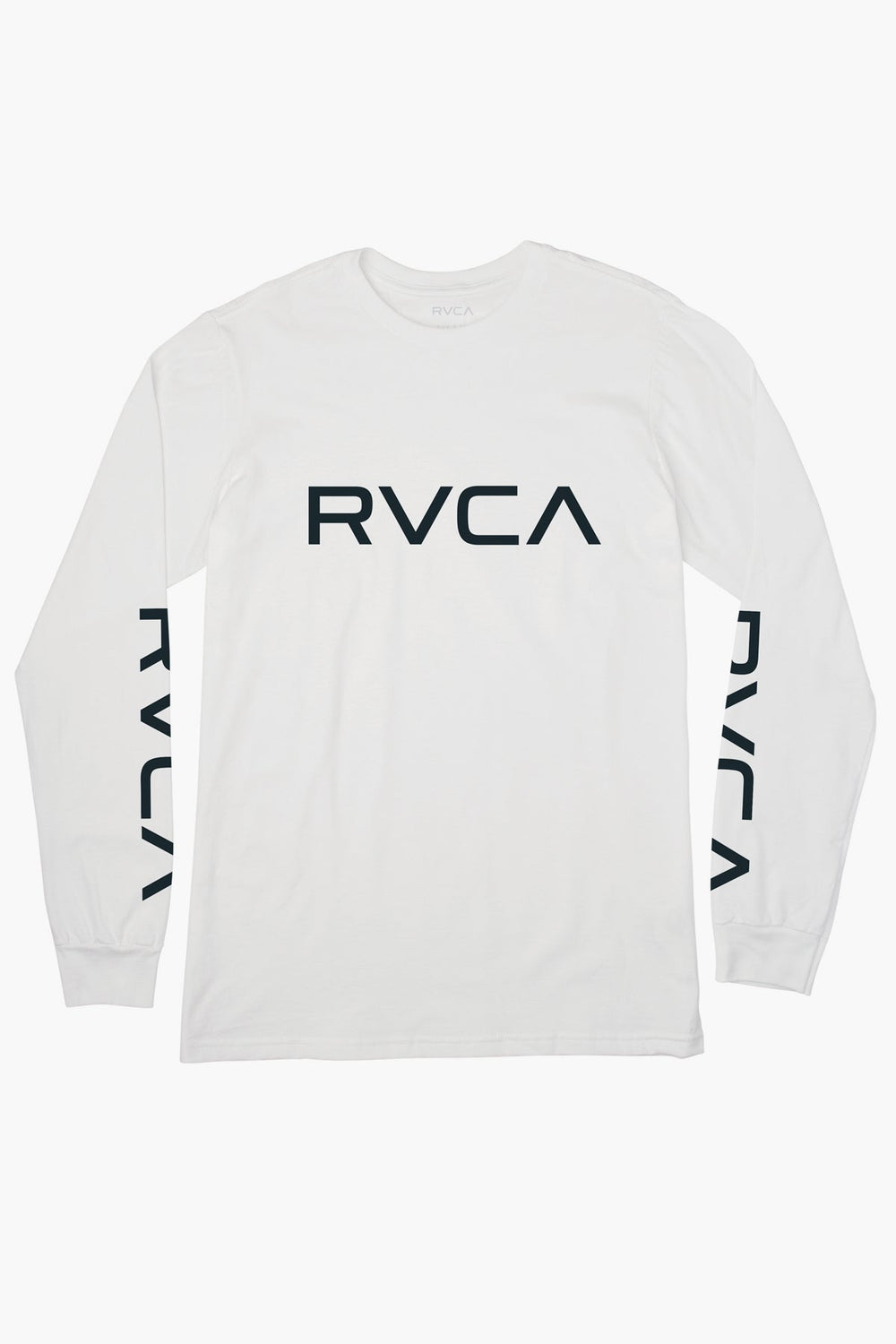 RVCA Big Rvca Long Sleeve Boys T-Shirt - White