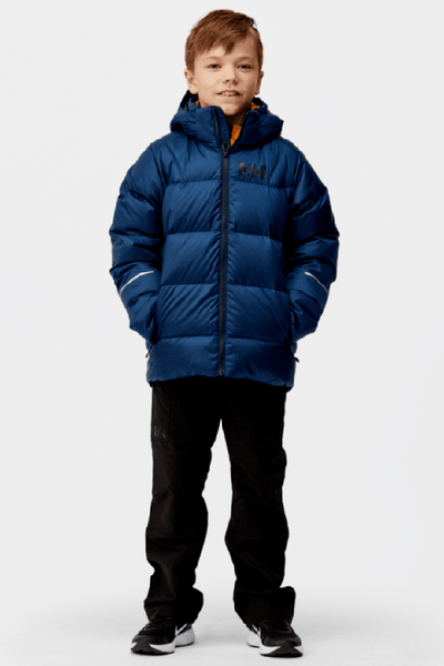 boys jacket helly hansen isfjord ocean