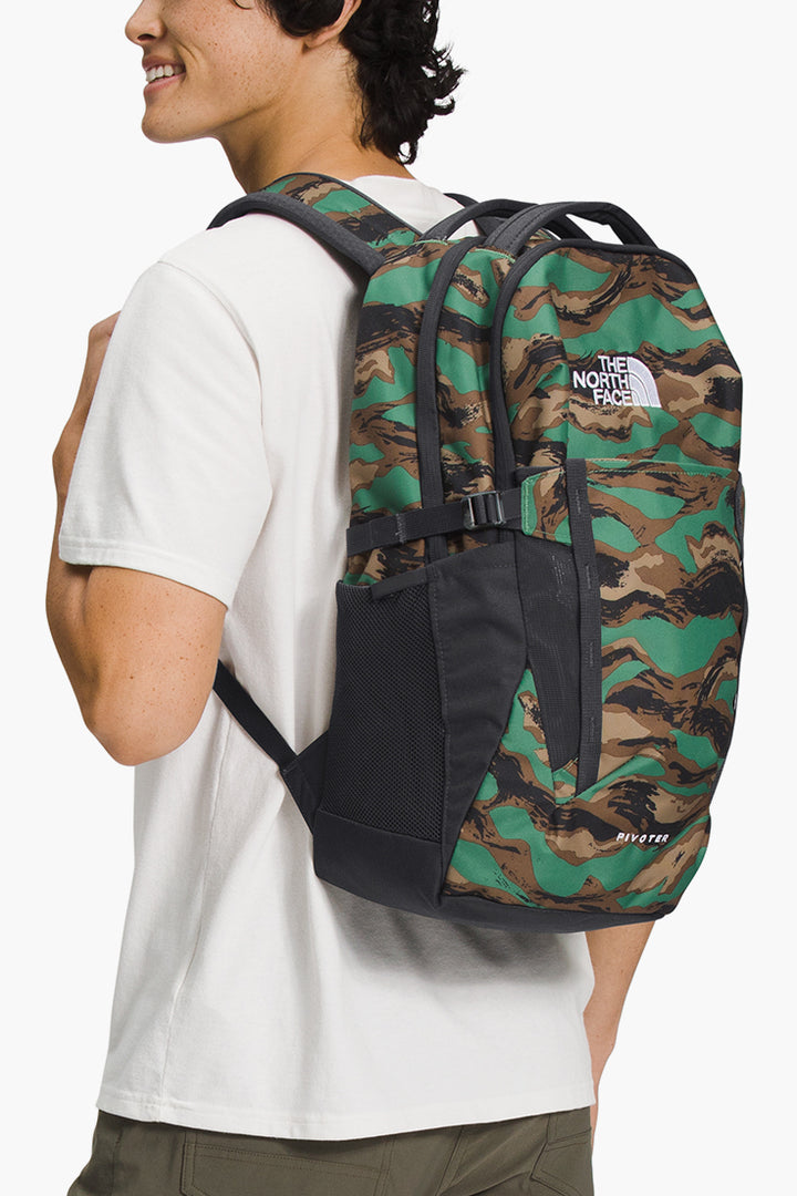 Camo north face backpack best sale