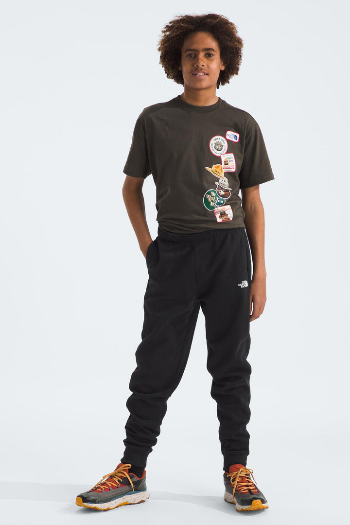 Boys and Girls Pant North Face Camp Sweatpants Tnf Black