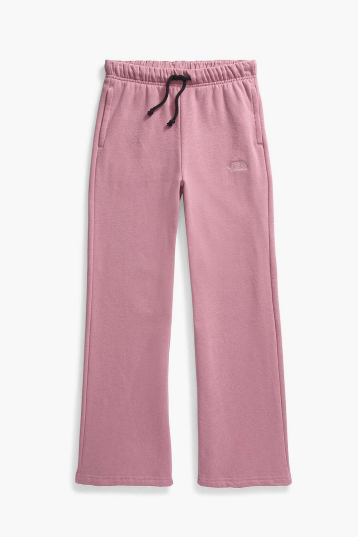 Girls Pants North Face Camp Wide Leg Sweatpants Mauve – Mini