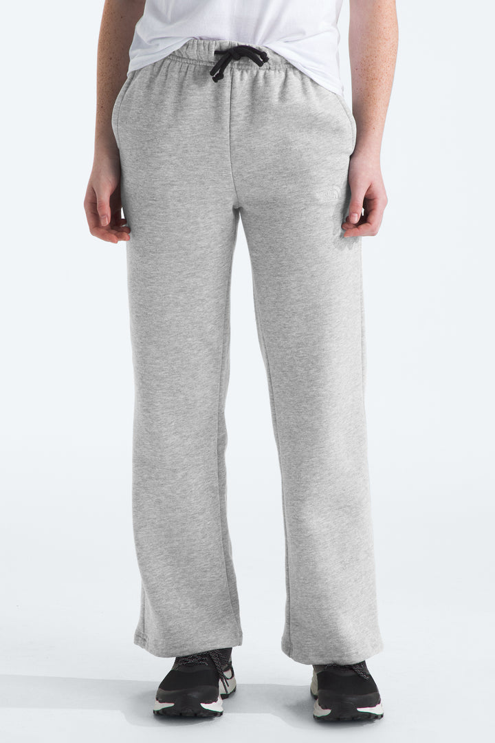 Girls Pants North Face Camp Wide Leg Sweatpants TNF Light