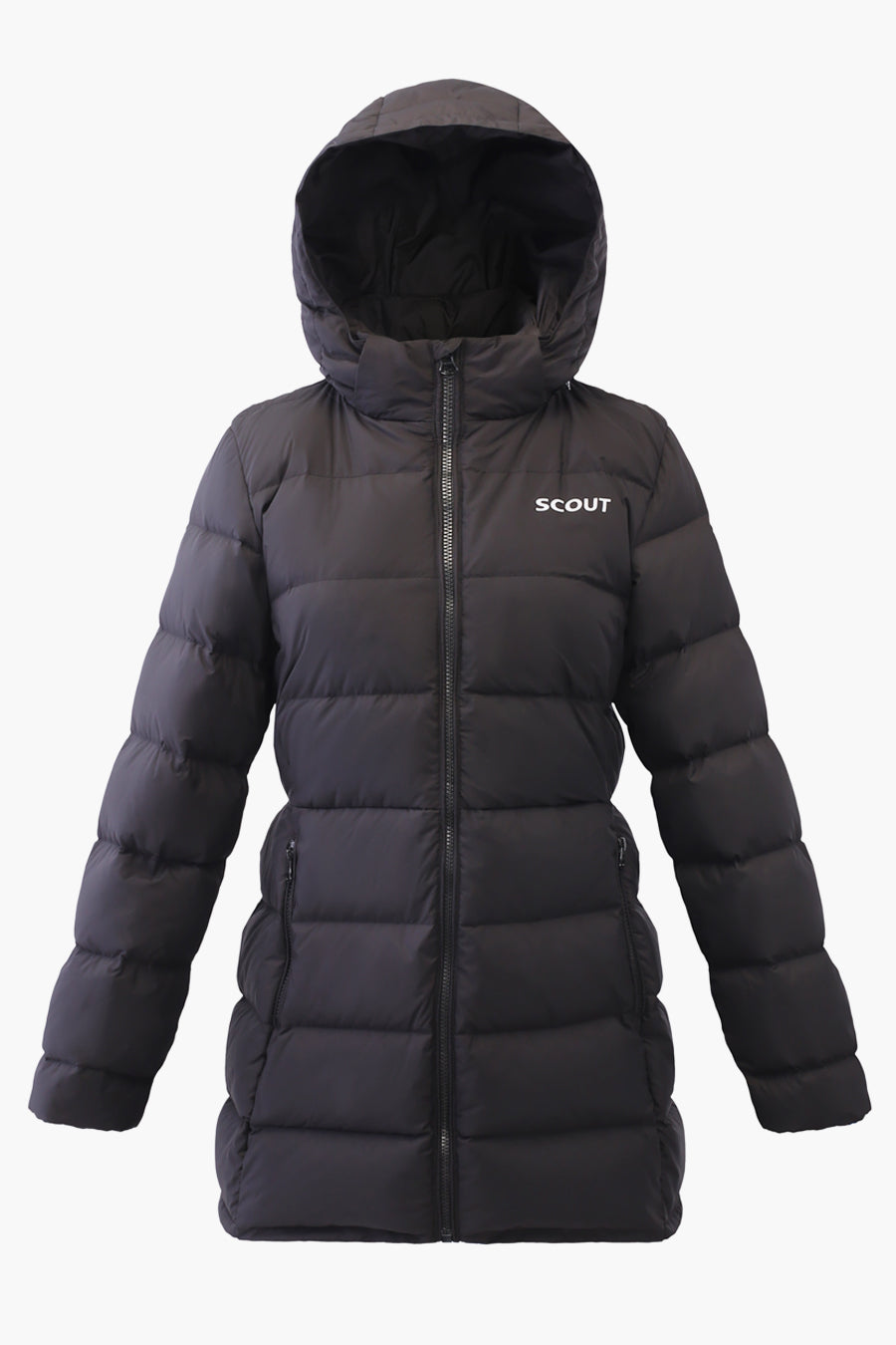 Girls Down Coat Scout Valerie - Black