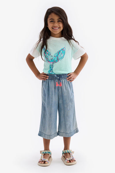Girls Pants Hatley Cropped Culottes