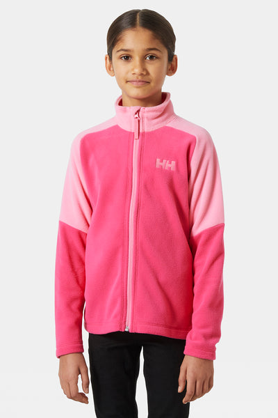 Girls Fleece Jacket Helly Hansen Daybreaker Dragon Fruit