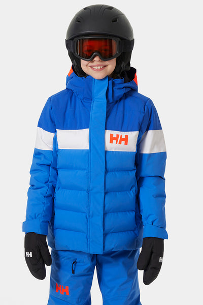 Girls Jacket - Ski Helly Hansen Diamond Ultra Blue tall