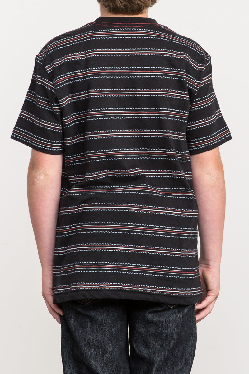 RVCA Feeder Stripe Short Sleeve Tee
