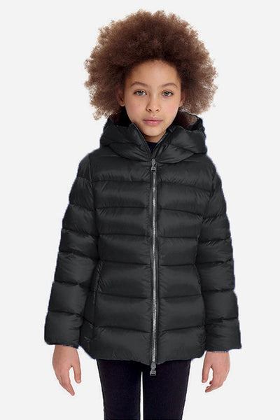 ADD Down Girls Down Jacket - Gunmetal