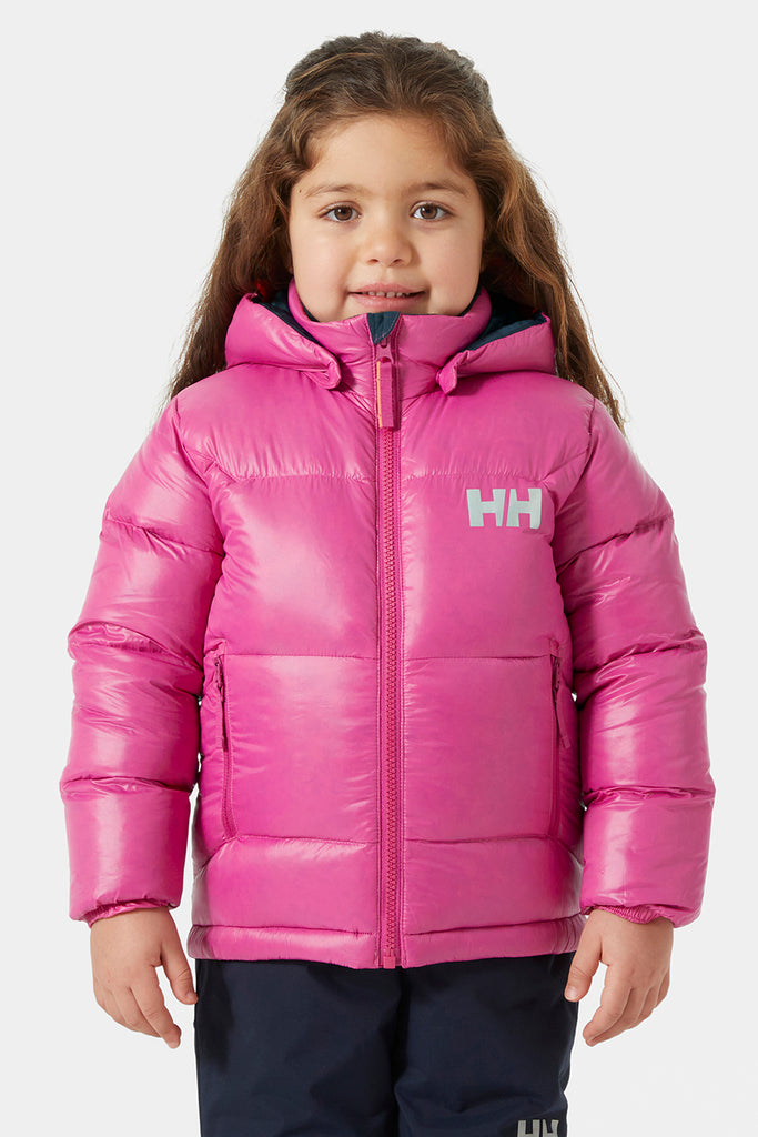 Girls Jacket Helly Hansen Isfjord Down Jacket Magenta (Size 4 left