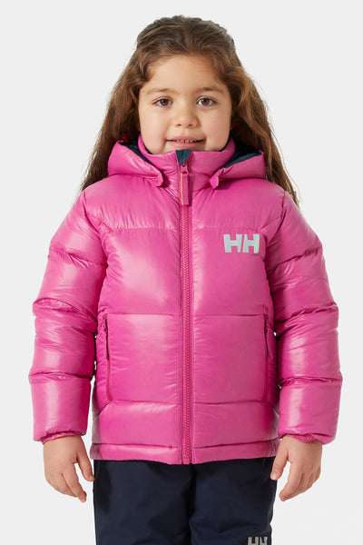 Girls Jacket - Ski Helly Hansen Isfjord Down Jacket Magenta