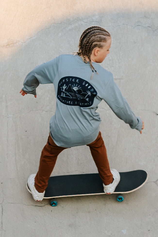 Boys T-Shirt Munster Kids Island T-Shirt Mid Blue
