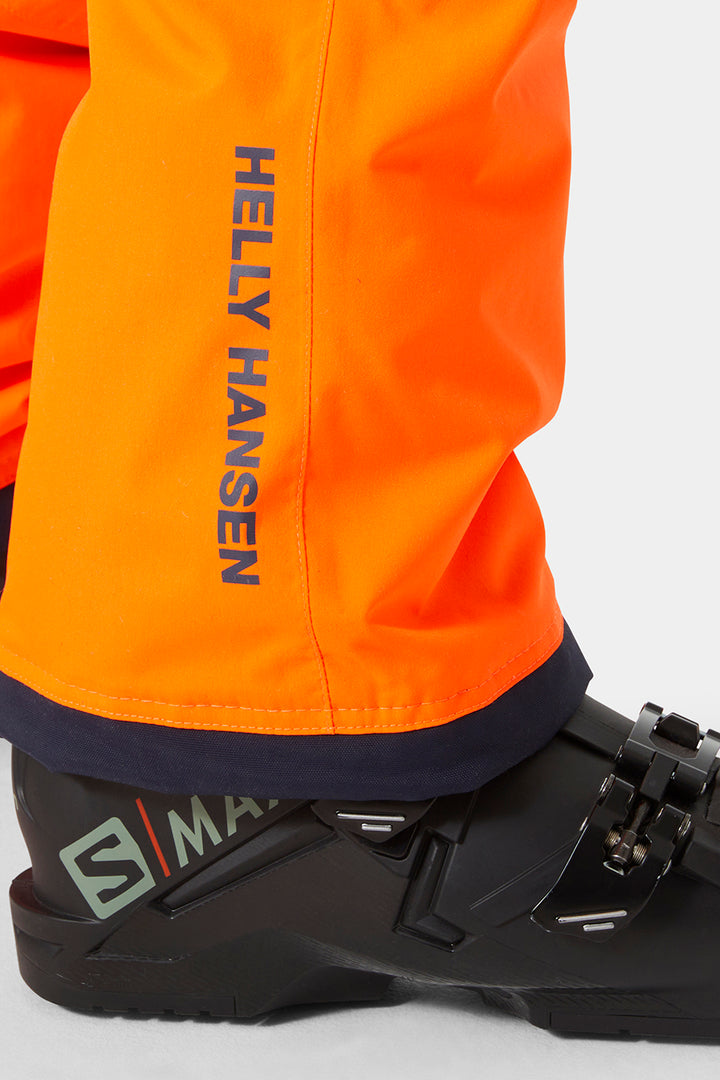 Kids Snowpants Helly Hansen Legendary Neon Orange boot