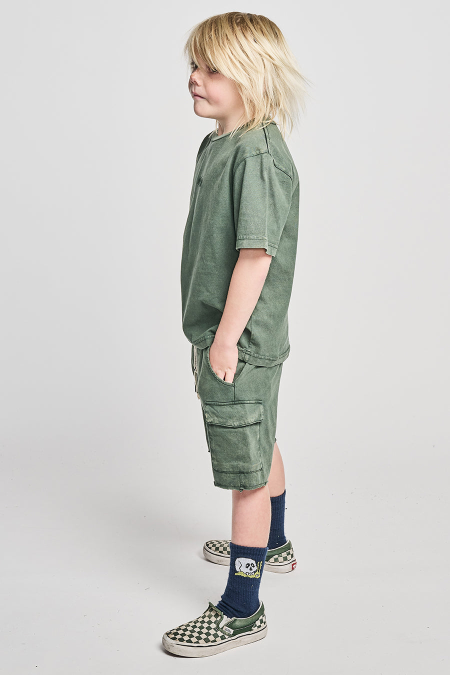 Boys Short Munster Kids Maverick Mineral Ocean Green