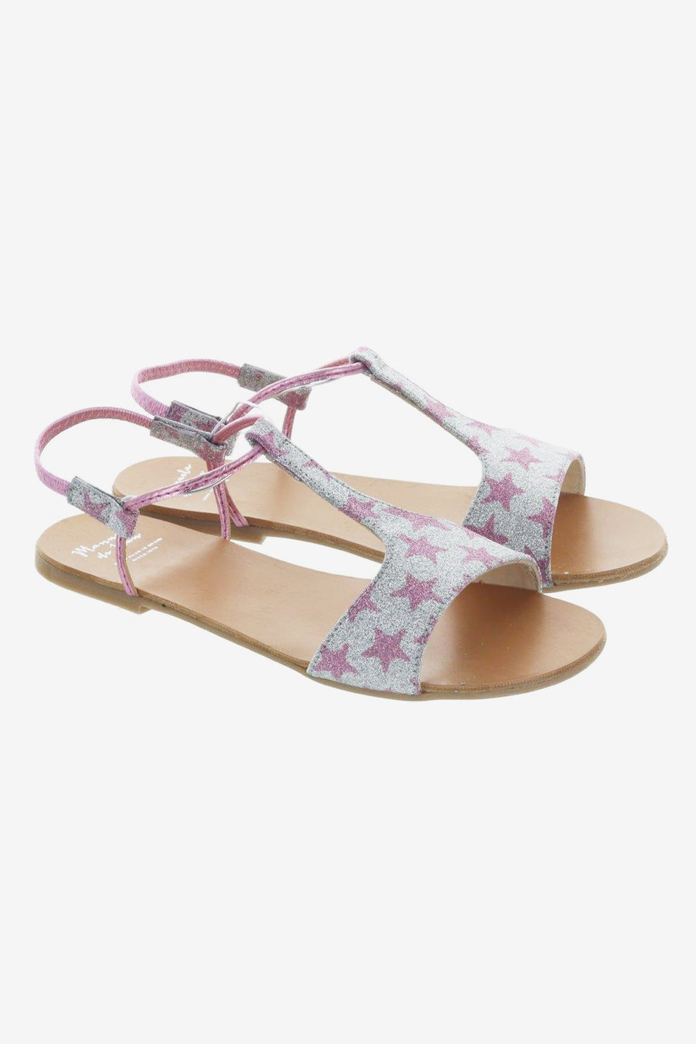 Manuela de Juan Mikonos Pink Sandal