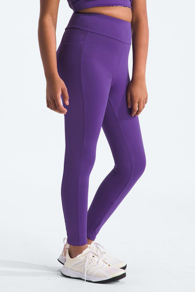 Girls Legging North Face Never Stop Leggings Peak Purple