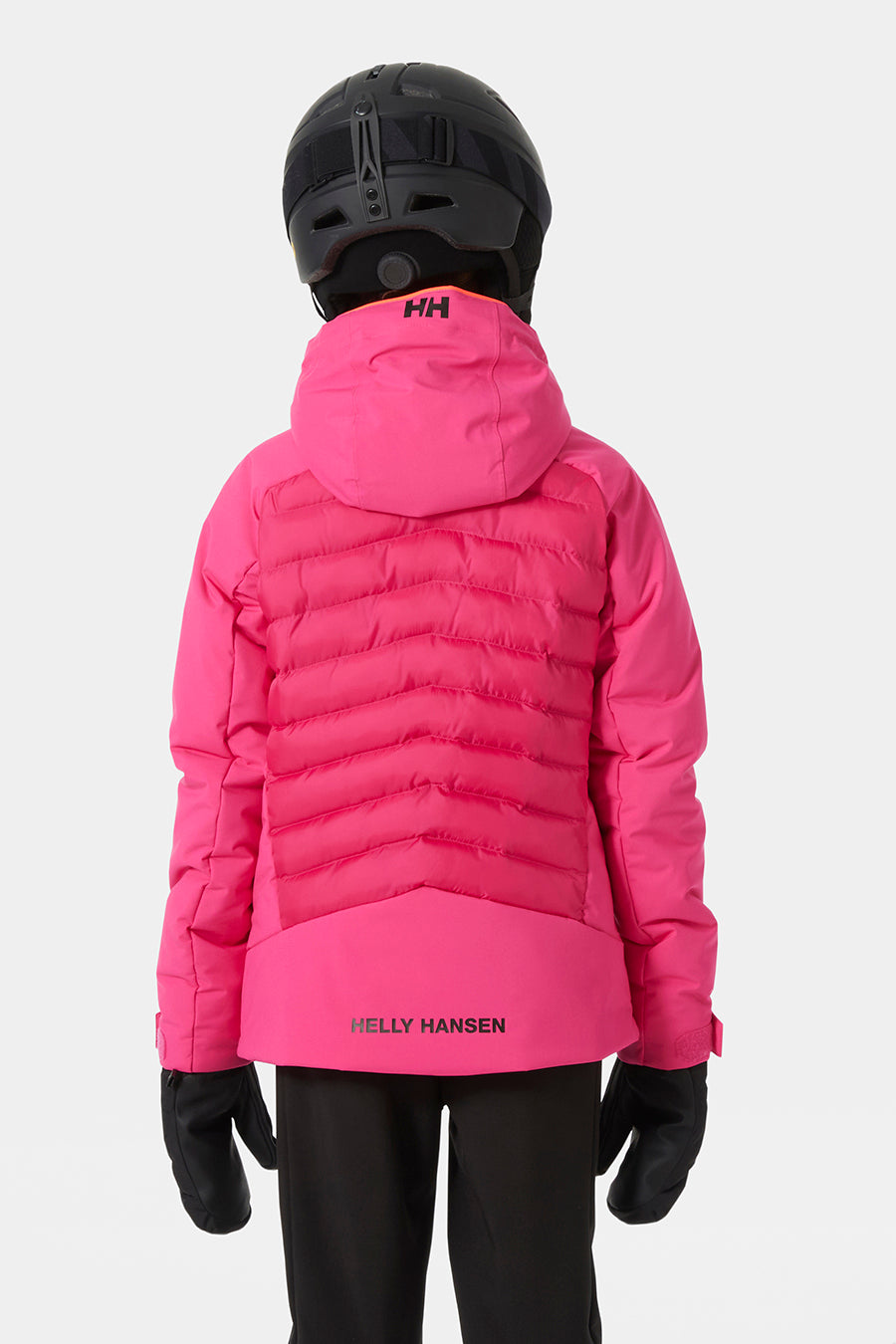 Girls Jacket - Ski Helly Hansen Serene Dragon Fruit back