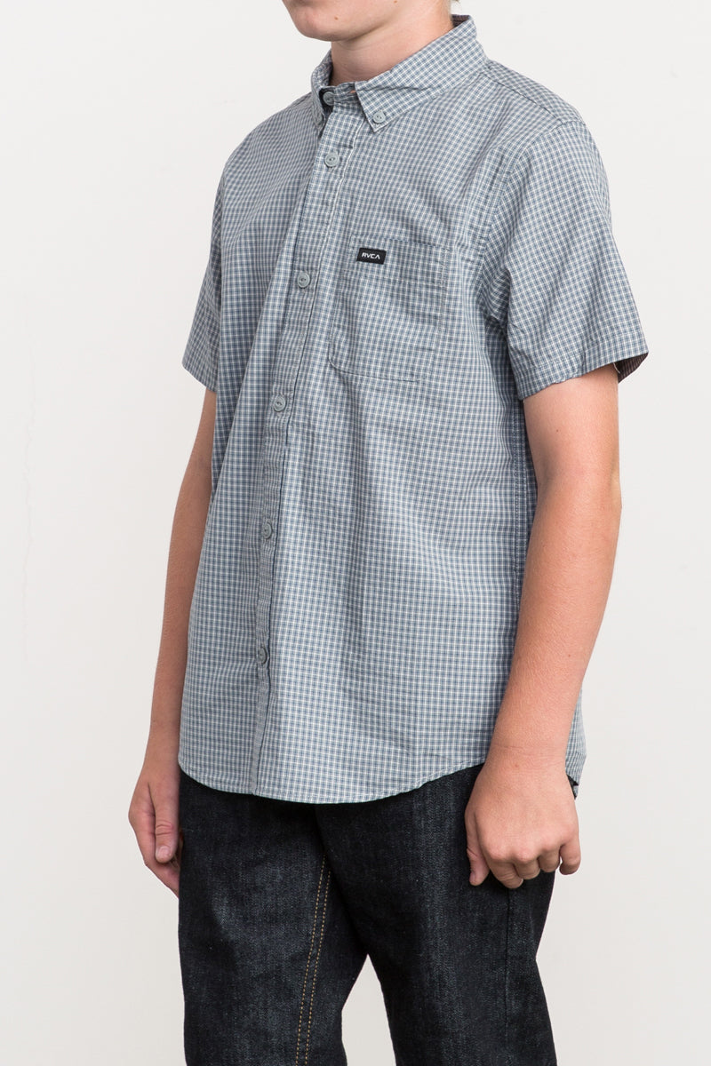 RVCA Staple Short Sleeve - Monument