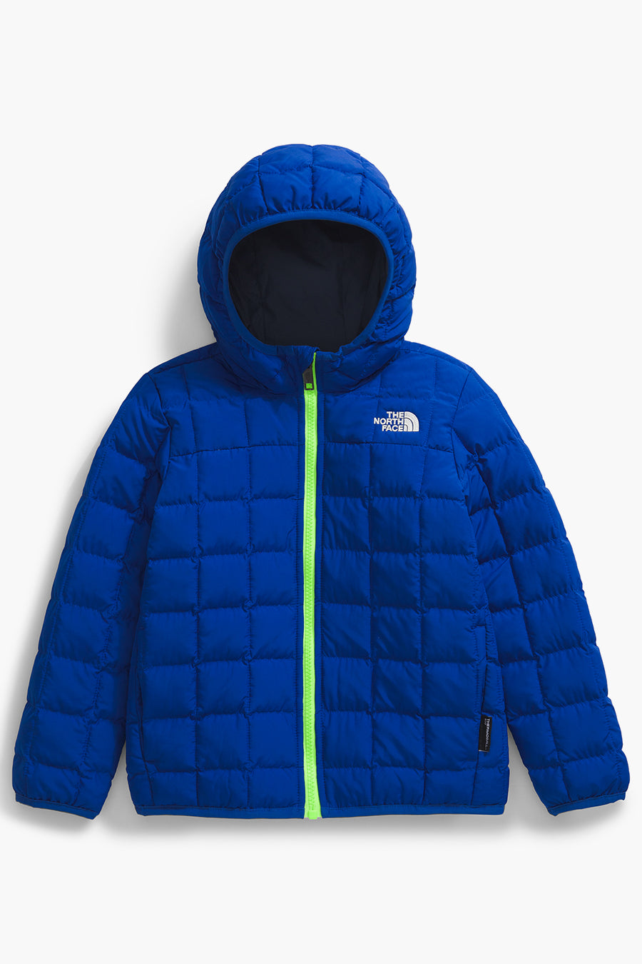 Boys Jacket North Face Reversible Thermoball TNF Blue