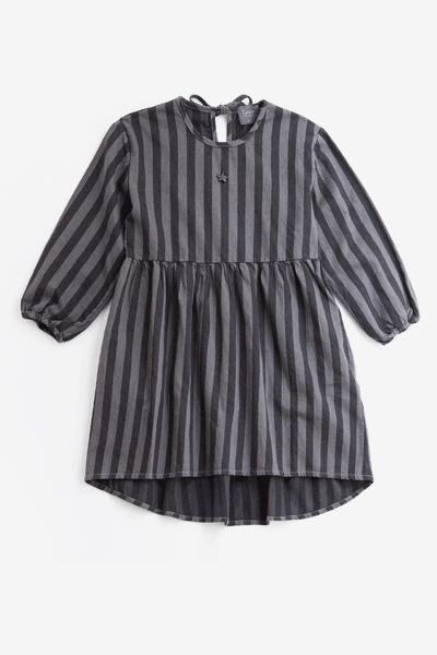 Tocoto Vintage Denim Striped Dress