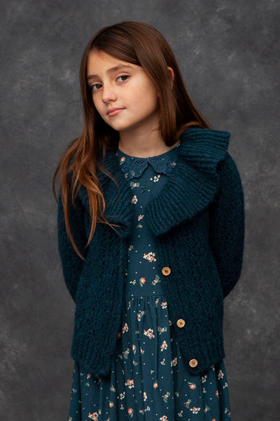 Girls Sweater Tocoto Vintage Knit Openwork