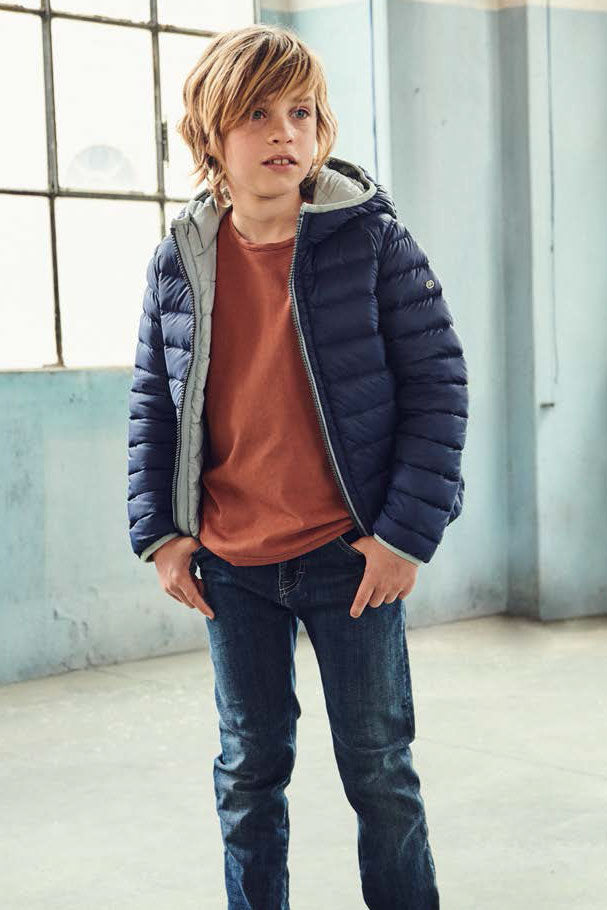 Eddie Pen Alaska Rev Jacket - Night Blue