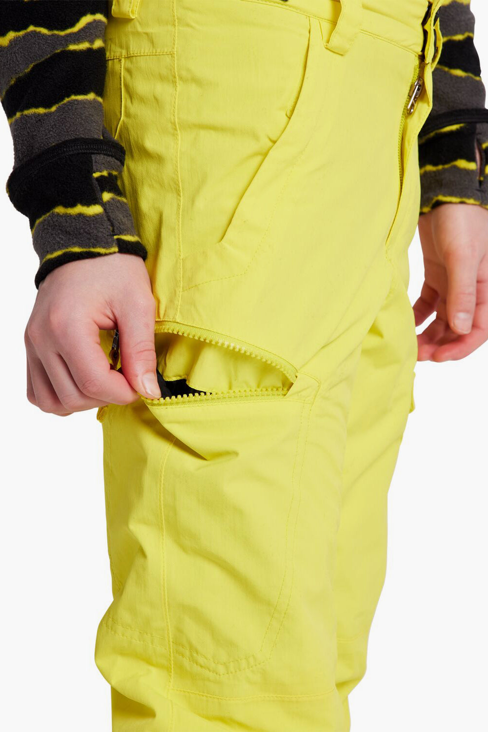Burton Kids Exile Cargo Pant - Sulphur Yellow (Size 14/16 left