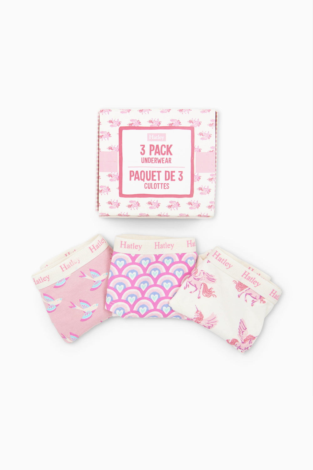 Hatley 3-Pack Girls Assorted Briefs Underwear