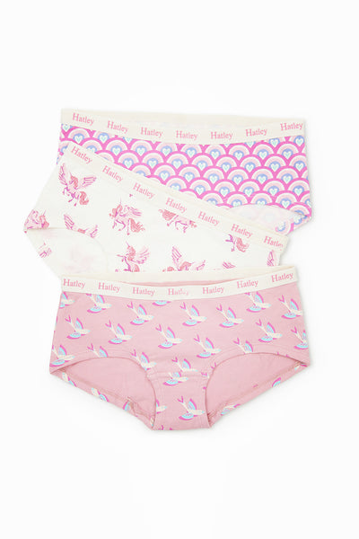 Hatley 3-Pack Girls Assorted Briefs Underwear