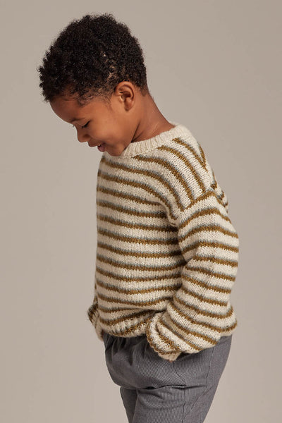 Kids Sweater Rylee + Cru Aspen Chartreuse