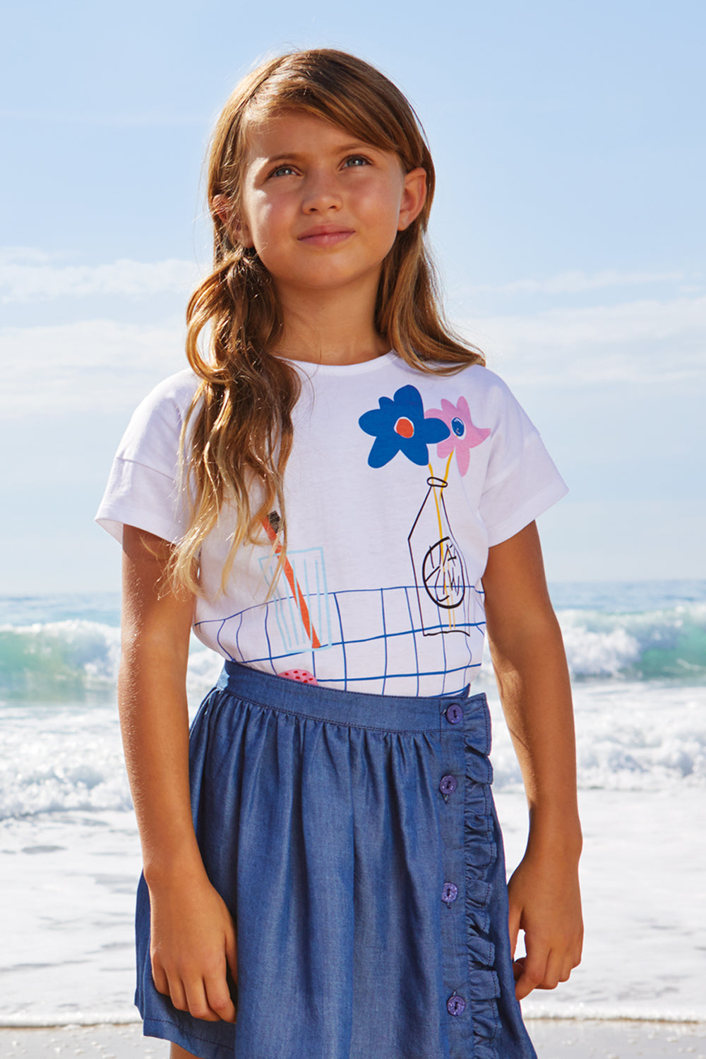 Catimini Eau De Rose Girls Shirt