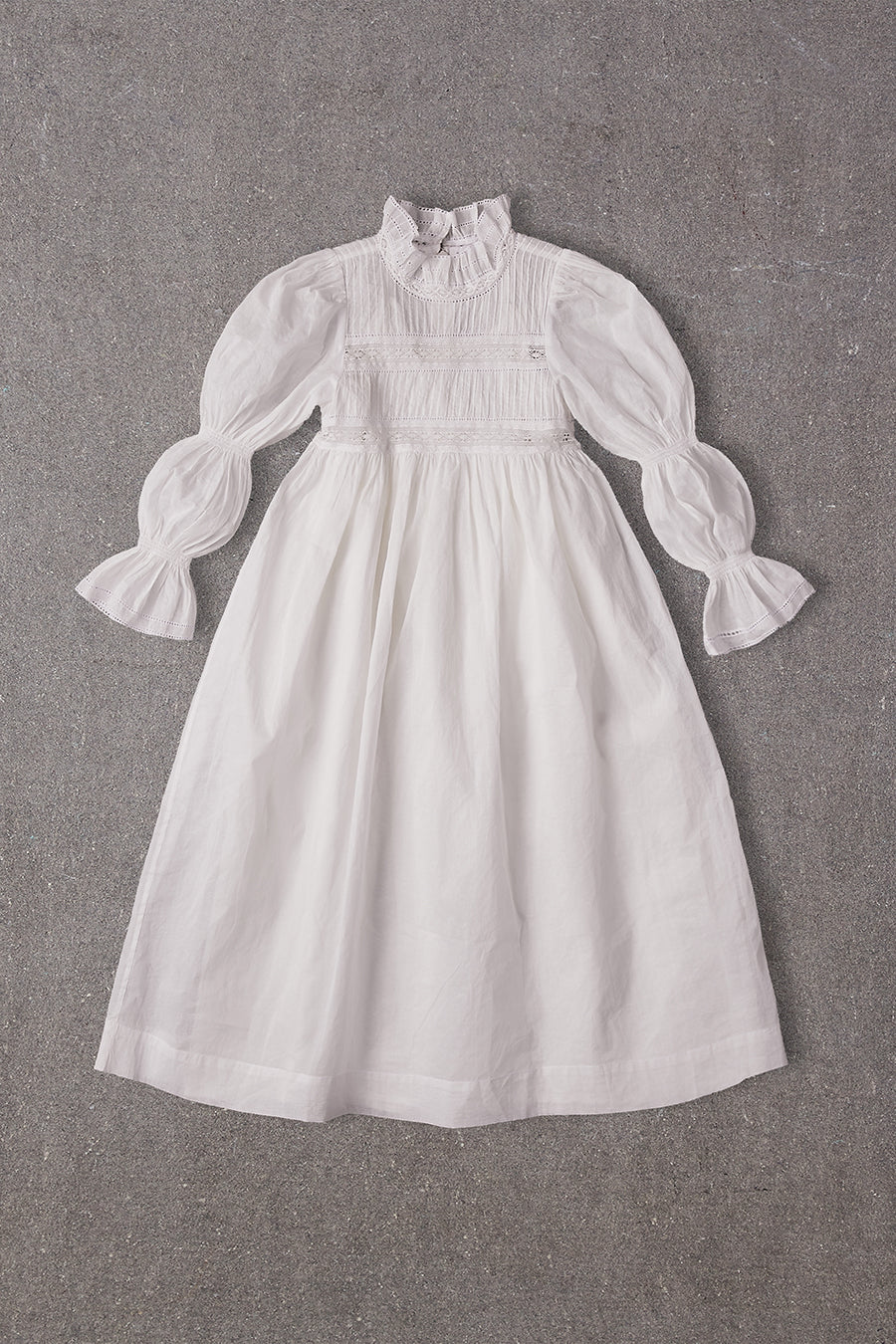 Flower Girls Dress Nellystella Genevieve Bright White zoom
