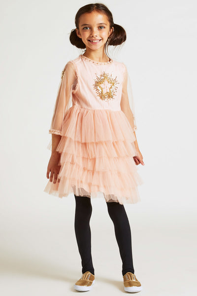 Wild & Gorgeous Moon Dance Girls Dress - Pink – Mini Ruby