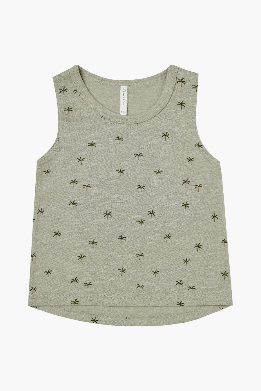 Boys Shirt Rylee + Cru Muscle Tank Palm Trees – Mini Ruby
