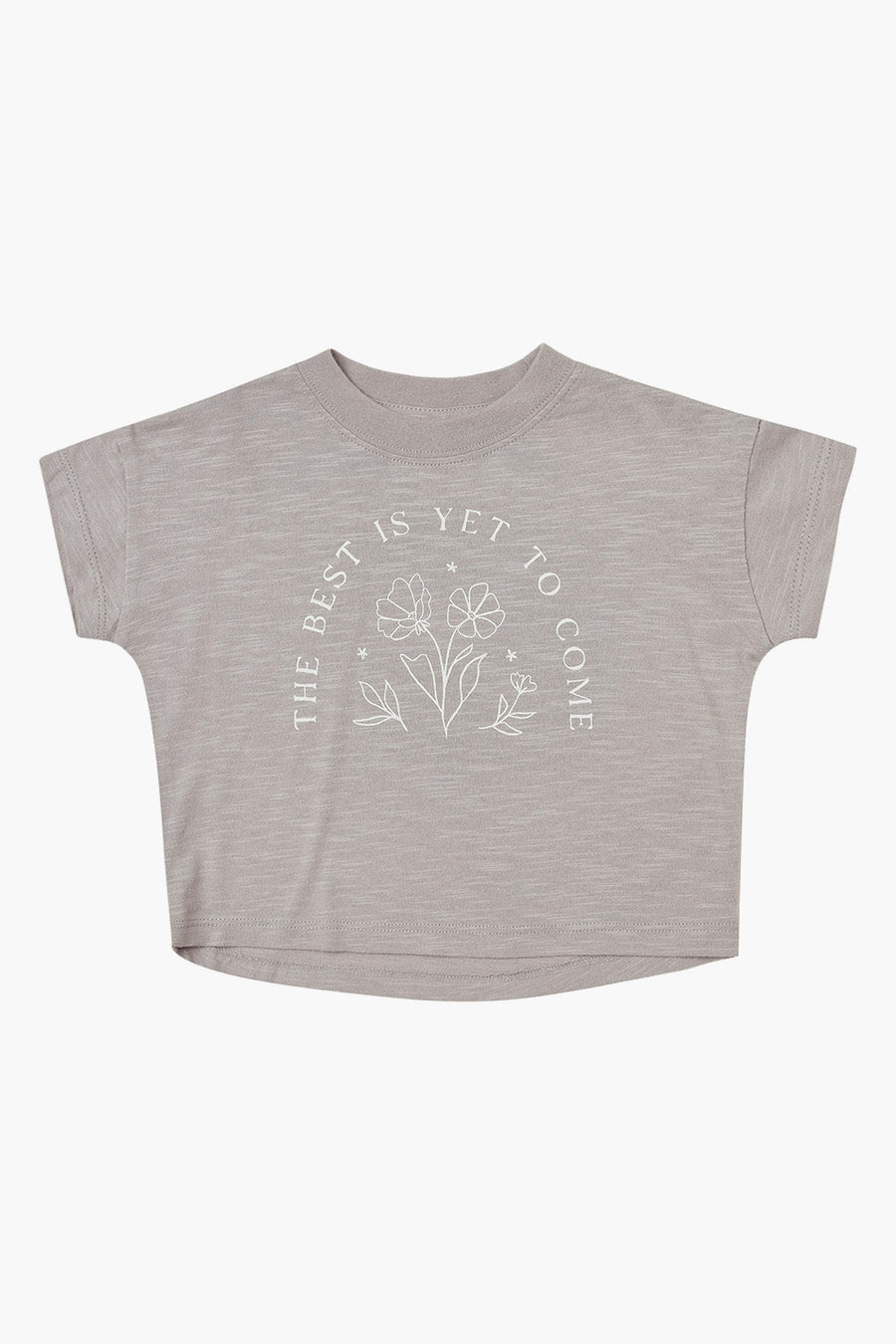 Girls and Baby Girl Shirt Rylee + Cru Boxy The Best Is Yet To Come ...