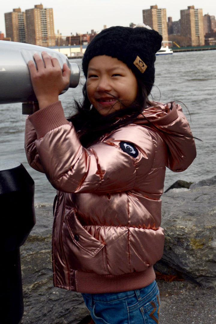 Appaman Rose Gold Puffy Coat