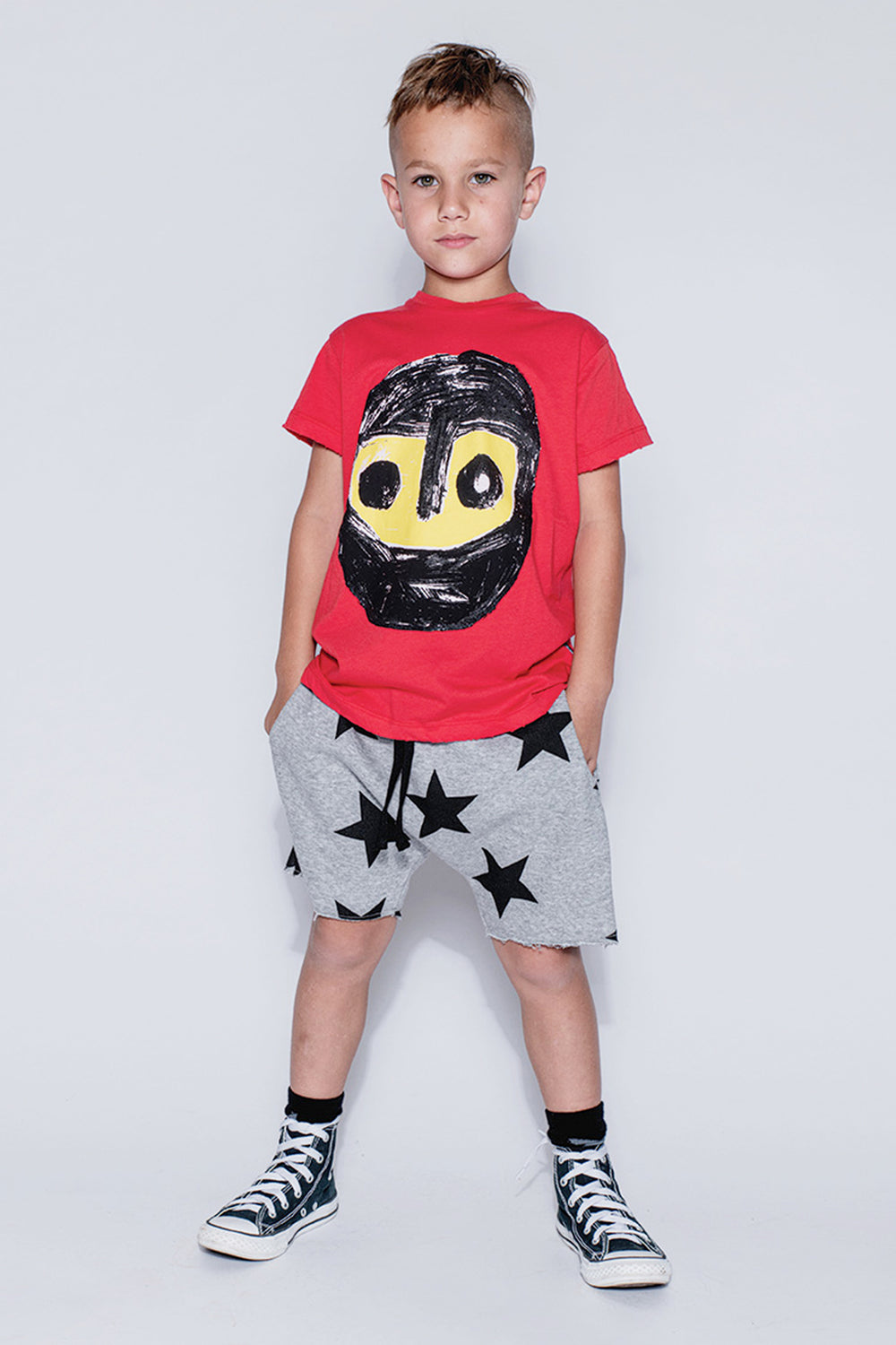 Nununu Star Rounded Kids Shorts