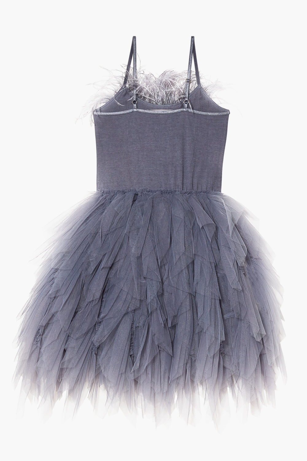 Flower Girls Dress Tutu Du Monde Floating Feathers Tutu Dress
